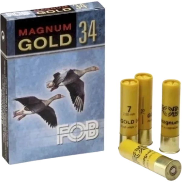 Cartuchos FOB Gold Magnum 34 g Cal.20