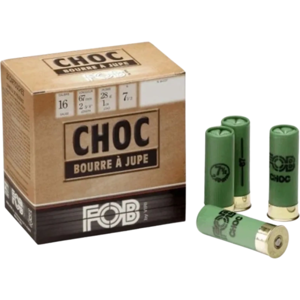 Cartuchos FOB Choc Chasse 28g Cal.16
