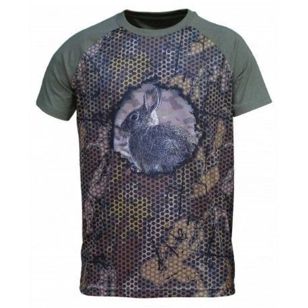 T-shirt Forest Print 3D Coelho