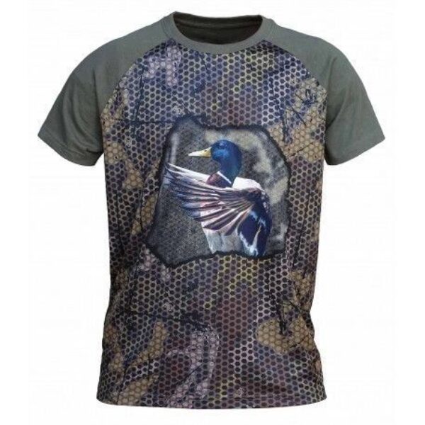 T-shirt Forest Print 3D Pato