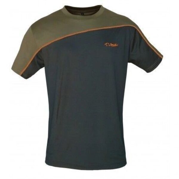T-shirt Technical Caqui/Laranja