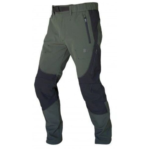 CALÇA SOFT SHELL CÁQUI/PRETO